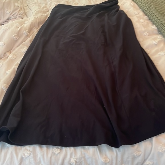 Talbots Navy Blue Maxi Skirt - Picture 5 of 5